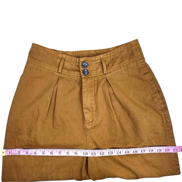 Free People Chino Loose Fit Pleated Pants Y2K Oversized Utility Size 26 - Picture 6 of 10